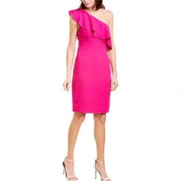 Trina Turk Wright Pink Sheath Dress size 8 - Picture 1 of 8